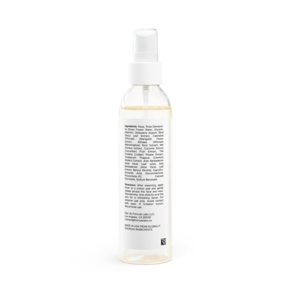 Fragrance-Free Calming Toner for Sensitive Skin – 6oz with Rose Water & Aloe - Image 4