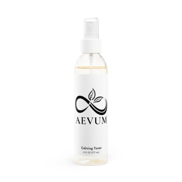 Fragrance-Free Calming Toner for Sensitive Skin – 6oz with Rose Water & Aloe