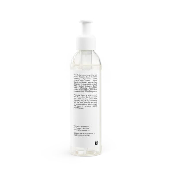 Vegan Face & Body Cleanser – Sensitive Skin – 6oz Fragrance-Free - Image 3