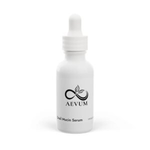 Snail Mucin Serum with Hyaluronic Acid – 1oz Hydrating Facial Treatment – Vegan