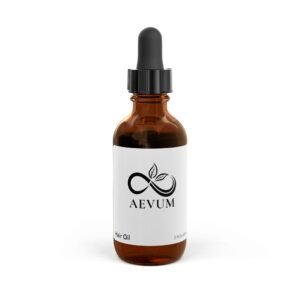 Hair Oil with Argan & Castor – 2oz for Frizz Control & Shine – Vegan
